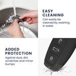 Auto si Moto - Electronice auto - Accesorii electronice auto - Husa cheie auto Kwmobile pentru Audi A6, A7, A8, Q7, anti-alunecare, TPU, finisaj mat - Infinity.ro
