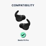 TV, Audio-Video si Foto - Portabile audio - Casti audio - Set 6 dopuri casti Kwmobile pentru Beats Fit Pro, confort sporit, Spuma cu memorie, negru - Infinity.ro
