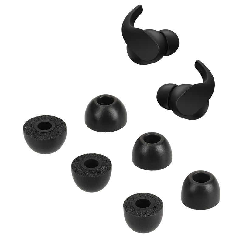 TV, Audio-Video si Foto - Portabile audio - Casti audio - Set 6 dopuri casti Kwmobile pentru Beats Fit Pro, confort sporit, Spuma cu memorie, negru - Infinity.ro