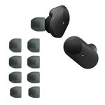 TV, Audio-Video si Foto - Portabile audio - Casti audio - Set 8 dopuri casti Kwmobile pentru Sony WF-1000XM3, WF-SP900, WF-SP510, confort sporit, Silicon, negru - Infinity.ro