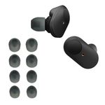TV, Audio-Video si Foto - Portabile audio - Casti audio - Set 8 dopuri casti Kwmobile pentru Sony WF-1000XM3, WF-SP900, WF-SP510, confort sporit, Silicon, negru - Infinity.ro