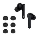 TV, Audio-Video si Foto - Portabile audio - Casti audio - Set 6 dopuri casti Kwmobile pentru OPPO Enco Free2, Enco Free 2i, Enco X, confort sporit, Silicon, negru - Infinity.ro