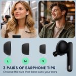 TV, Audio-Video si Foto - Portabile audio - Casti audio - Set 6 dopuri casti Kwmobile pentru OPPO Enco Free2, Enco Free 2i, Enco X, confort sporit, Silicon, negru - Infinity.ro