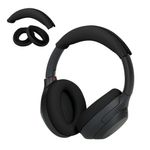 TV, Audio-Video si Foto - Portabile audio - Casti audio - Set 3 pernite casti Kwmobile pentru Sony WH-1000XM4, WH-1000XM3, protectie la zgarieturi, confort sporit, Silicon, negru - Infinity.ro
