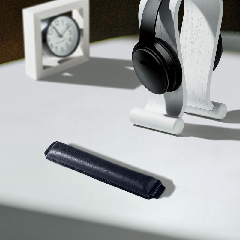 TV, Audio-Video si Foto - Portabile audio - Casti audio - Banda casti Kwmobile pentru Bose QuietComfort 35, QuietComfort 35 II, protectie la zgarieturi, Piele ecologica, albastru - Infinity.ro