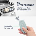 Auto si Moto - Electronice auto - Accesorii electronice auto - Husa cheie auto Kwmobile pentru Audi A5 S5 A6 S6 Q5 SQ5, anti-alunecare, TPU, verde - Infinity.ro