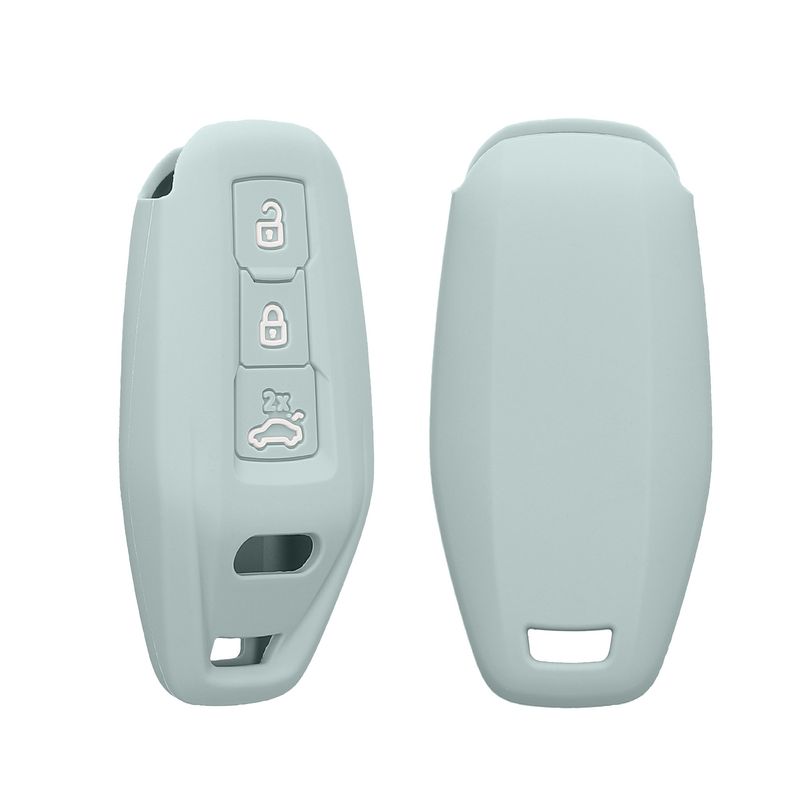 Auto si Moto - Electronice auto - Accesorii electronice auto - Husa cheie auto Kwmobile pentru Audi A5 S5 A6 S6 Q5 SQ5, anti-alunecare, TPU, verde - Infinity.ro