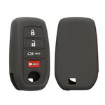 Auto si Moto - Electronice auto - Accesorii electronice auto - Husa cheie auto Kwmobile pentru Toyota Fortuner Land Cruiser Prius Prado RAV4, 5, 6, anti-alunecare, TPU, negru - Infinity.ro