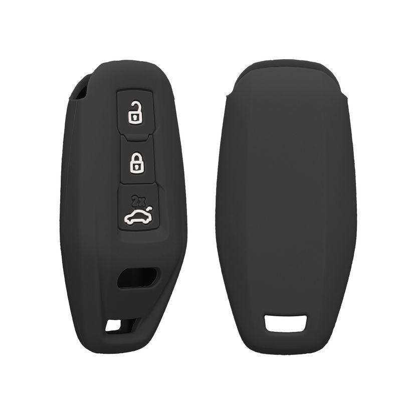 Auto si Moto - Electronice auto - Accesorii electronice auto - Husa cheie auto Kwmobile pentru Audi A5 S5 A6 S6 Q5 SQ5, anti-alunecare, TPU, negru - Infinity.ro