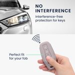 Auto si Moto - Electronice auto - Accesorii electronice auto - Husa cheie auto Kwmobile pentru Audi A5 S5 A6 S6 Q5 SQ5, anti-alunecare, TPU, mov - Infinity.ro