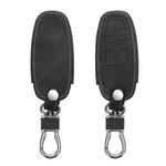 Auto si Moto - Electronice auto - Accesorii electronice auto - Husa cheie auto Kwmobile pentru Audi A6, A7, A8, Q7, anti-alunecare, piele ecologica, gri - Infinity.ro