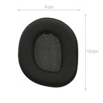 TV, Audio-Video si Foto - Portabile audio - Casti audio - Set 2 pernite casti Kwmobile pentru Turtle Beach TurtleBeach Stealth 600 Gen 2, Gen 3, confort sporit, Textil, negru - Infinity.ro
