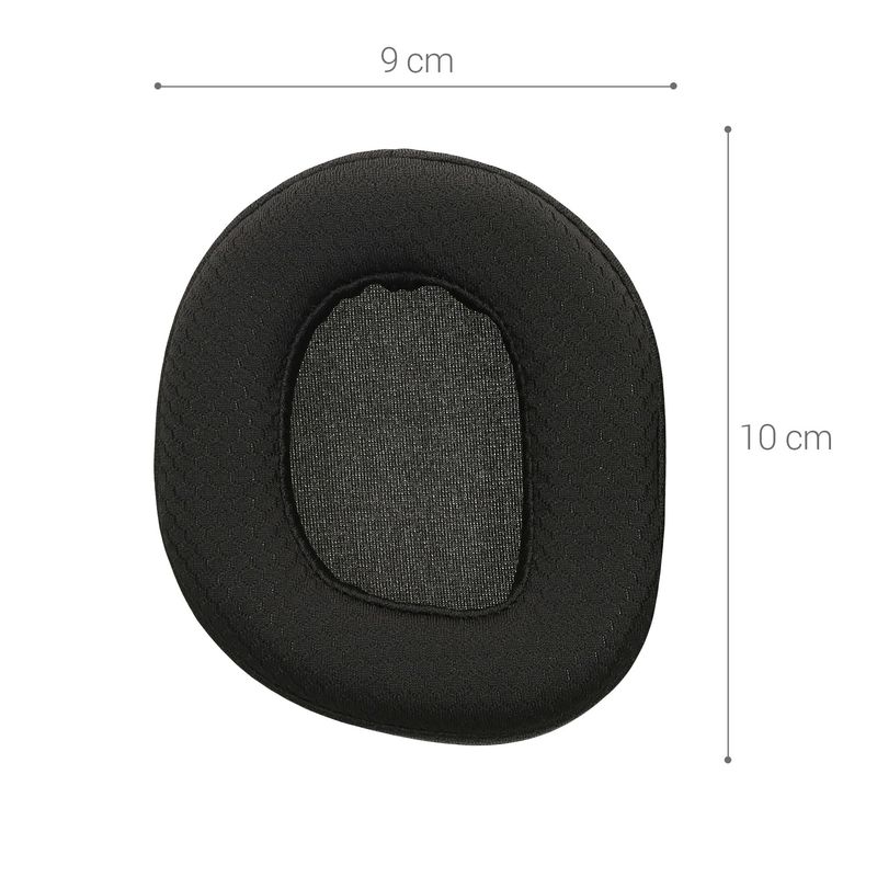 TV, Audio-Video si Foto - Portabile audio - Casti audio - Set 2 pernite casti Kwmobile pentru Turtle Beach TurtleBeach Stealth 600 Gen 2, Gen 3, confort sporit, Textil, negru - Infinity.ro