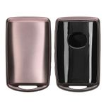 Auto si Moto - Electronice auto - Accesorii electronice auto - Husa cheie auto Kwmobile pentru Mazda 3 6 CX-30 CX-50 CX-60 CX-90, anti-alunecare, TPU, negru mat - Infinity.ro