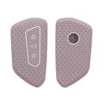 Auto si Moto - Electronice auto - Accesorii electronice auto - Husa cheie auto Kwmobile pentru VW, SEAT Golf 8 (inclusiv GTE, GTI), ID.3, ID.4, ID.5, anti-alunecare, TPU, mov - Infinity.ro