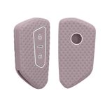 Auto si Moto - Electronice auto - Accesorii electronice auto - Husa cheie auto Kwmobile pentru VW, SEAT Golf 8 (inclusiv GTE, GTI), ID.3, ID.4, ID.5, anti-alunecare, TPU, mov - Infinity.ro