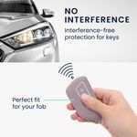 Auto si Moto - Electronice auto - Accesorii electronice auto - Husa cheie auto Kwmobile pentru VW, SEAT Golf 8 (inclusiv GTE, GTI), ID.3, ID.4, ID.5, anti-alunecare, TPU, mov - Infinity.ro