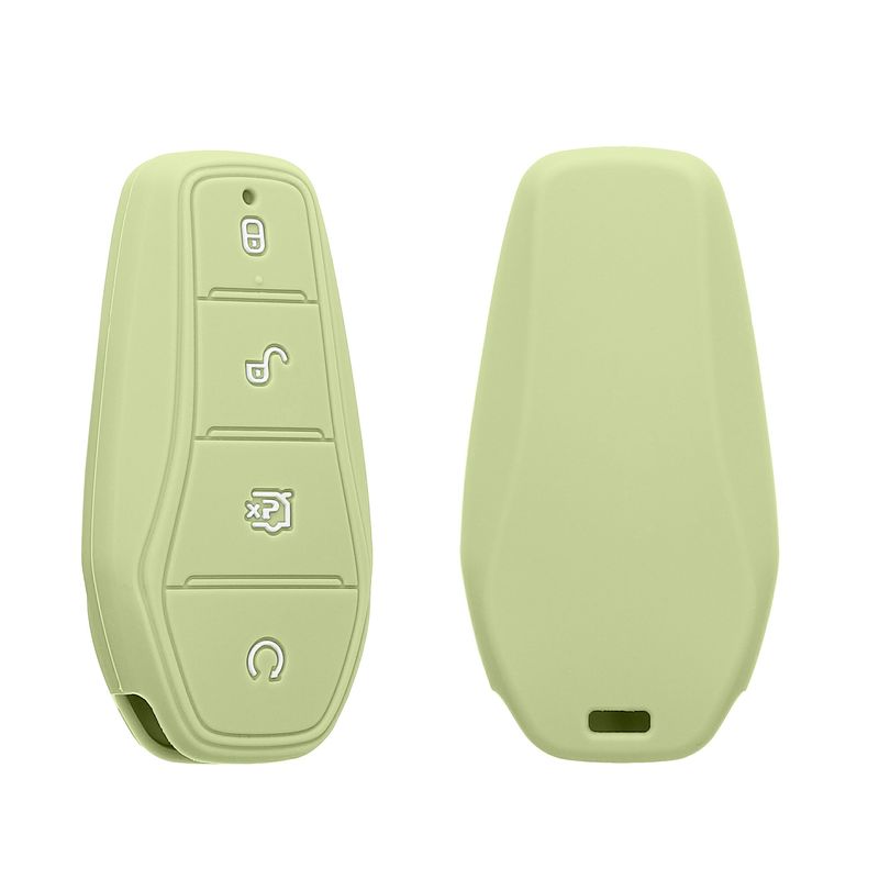 Auto si Moto - Electronice auto - Accesorii electronice auto - Husa cheie auto Kwmobile pentru BYD Atto 3, Atto 2, Sealion, Han, anti-alunecare, TPU, verde - Infinity.ro