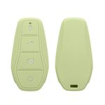 Auto si Moto - Electronice auto - Accesorii electronice auto - Husa cheie auto Kwmobile pentru BYD Atto 3, Atto 2, Sealion, Han, anti-alunecare, TPU, verde - Infinity.ro