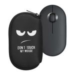 PC, gaming si accesorii - Periferice PC - Mouse - Folie palm rest Kwmobile pentru Logitech Pebble Mouse 2 M350s, Pebble Mouse M350, antisoc, neopren, alb, negru - Infinity.ro