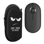 PC, gaming si accesorii - Periferice PC - Mouse - Folie palm rest Kwmobile pentru Logitech Pebble Mouse 2 M350s, Pebble Mouse M350, antisoc, neopren, alb, negru - Infinity.ro