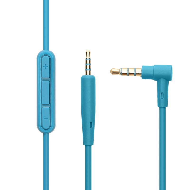 TV, Audio-Video si Foto - Accesorii TV si audio - Cabluri si adaptoare audio - Cablu Kwmobile pentru Bose QuietComfort 35, QuietComfort 35 II, QuietComfort 25, On-Ear 2, detasabil, Plastic, albastru - Infinity.ro