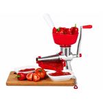 Casa si Gradina - Bucatarie si vesela - Ustensile bucatarie - Masini de tocat manuale - Masina manuala de stors rosii din aluminiu, Sita Inox, Separator Seminte si coji, Fixare pe masa - Infinity.ro