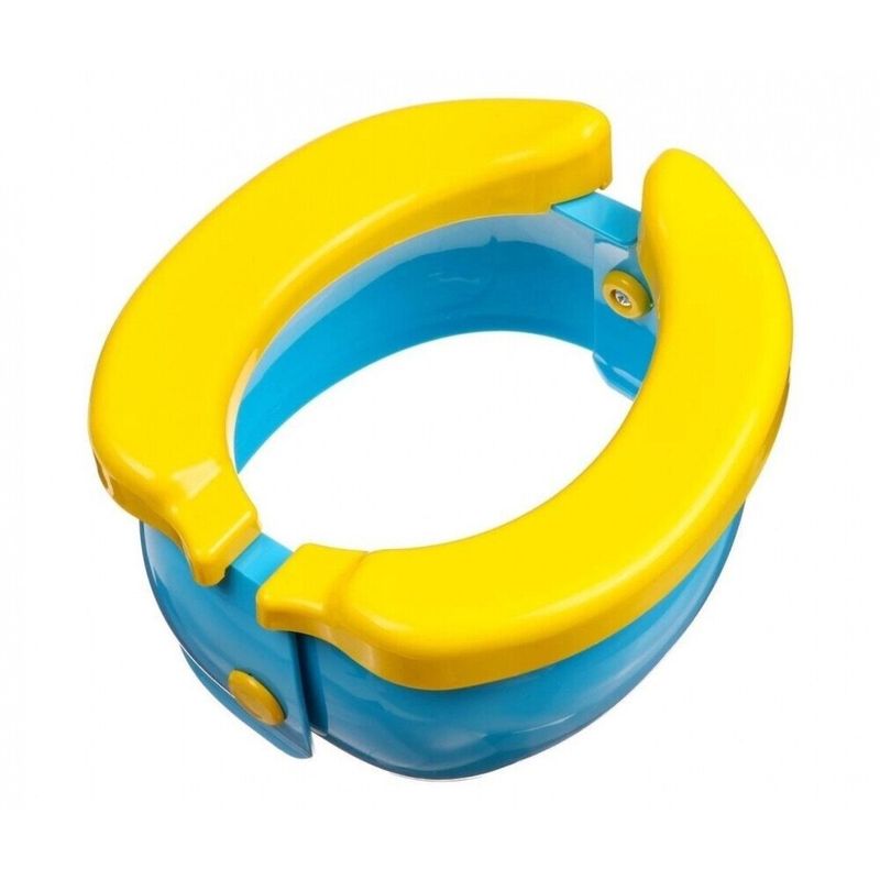 Jucarii, Copii si Bebe - Igiena si ingrijire - Baia bebelusului - Olite si reductoare WC - Olita pliabila si reductor WC, Banana Travel Potty, 2 in 1 - Infinity.ro