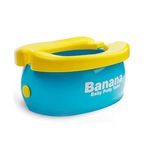 Jucarii, Copii si Bebe - Igiena si ingrijire - Baia bebelusului - Olite si reductoare WC - Olita pliabila si reductor WC, Banana Travel Potty, 2 in 1 - Infinity.ro