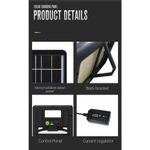 Sport si Outdoor - Camping - Articole solare camping - Panouri solare camping - Panou solar portabil GD-100S, Putere 15W, Acumulator 1200mAh, Mufe pentru incarcare device-uri - Infinity.ro