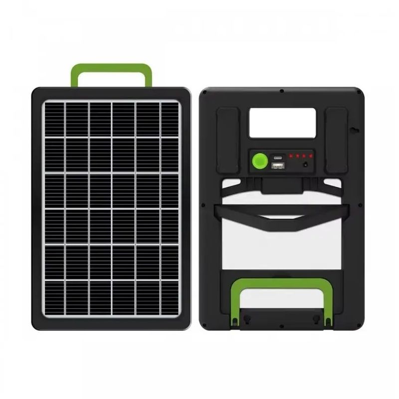 Sport si Outdoor - Camping - Articole solare camping - Panouri solare camping - Panou solar portabil GD-100S, Putere 15W, Acumulator 1200mAh, Mufe pentru incarcare device-uri - Infinity.ro