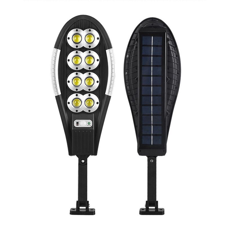 Casa si Gradina - Corpuri si surse de iluminat - Iluminat exterior - Lampi solare - Lampa solara Jortan 8 COB 200 LED, Putere 400W, Senzor de lumina, miscare si telecomanda - Infinity.ro