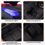 Jucarii, Copii si Bebe - Jucarii si jocuri - Jucarii de exterior - Masinute si vehicule pentru copii - Masina de pompieri electrica pentru copii 2 ani+, Telecomanda, Baterie 12V4.5AH, Lumini si difuzor - Infinity.ro