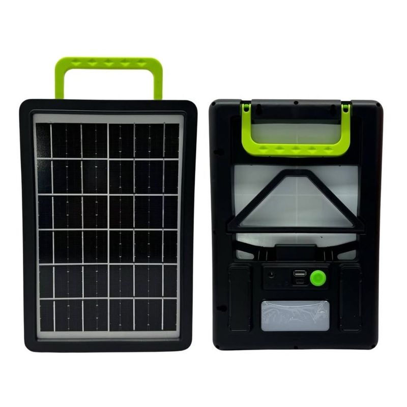 Sport si Outdoor - Camping - Articole solare camping - Panouri solare camping - Panou solar portabil GD-120S, Putere 20W cu acumulator 2400mAh, Cabluri de incarcare device-uri - Infinity.ro