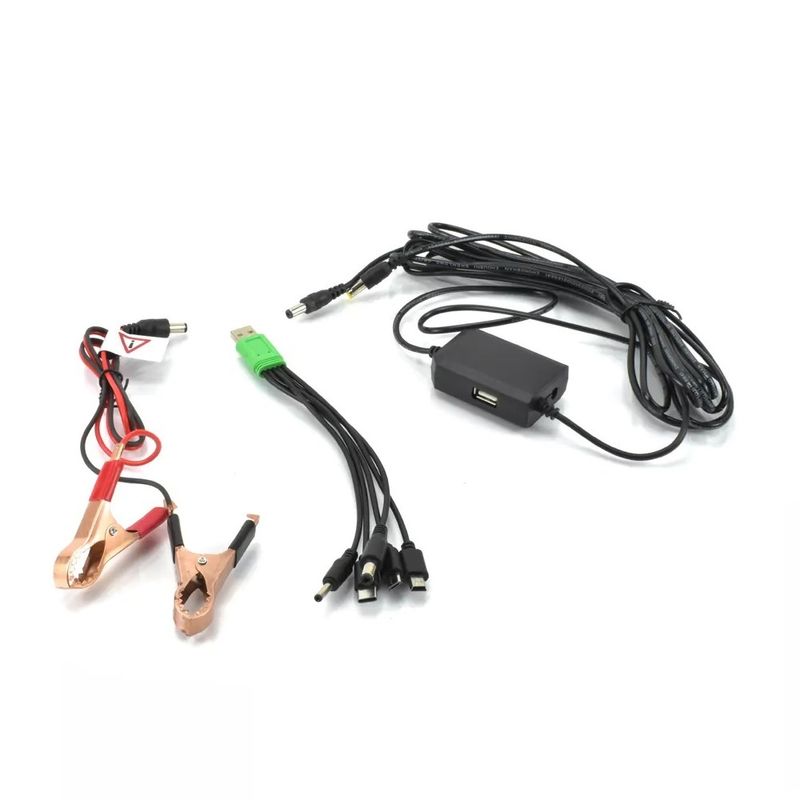 Sport si Outdoor - Camping - Articole solare camping - Panouri solare camping - Panou solar portabil GD-120S, Putere 20W cu acumulator 2400mAh, Cabluri de incarcare device-uri - Infinity.ro