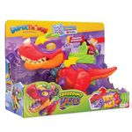 Jucarii, Copii si Bebe - Jucarii si jocuri - Jucarii & jocuri educative - Jucarii interactive - Set de joaca Super Things cu figurina Super Dino V-Rex, Dimensiune 30x13x23cm, Multicolor - Infinity.ro