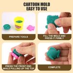 Carti si Birotica - Rechizite - Plastilina - Set cu 24 de paharele cu plastilina, pentru de copii 3 ani+, usor de pastrat, multicolor - Infinity.ro
