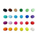 Carti si Birotica - Rechizite - Plastilina - Set cu 24 de paharele cu plastilina, pentru de copii 3 ani+, usor de pastrat, multicolor - Infinity.ro