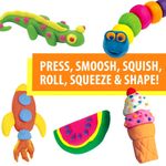 Carti si Birotica - Rechizite - Plastilina - Set cu 24 de paharele cu plastilina, pentru de copii 3 ani+, usor de pastrat, multicolor - Infinity.ro