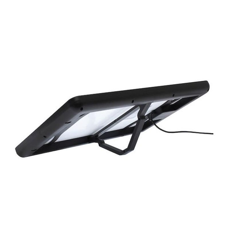 Sport si Outdoor - Camping - Articole solare camping - Panouri solare camping - Panou solar 15W portabil, GD-120, IP65, cu mufe pentru incarcare device-uri, ABS, 37x26 cm, negru - Infinity.ro