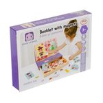 Jucarii, Copii si Bebe - Jucarii si jocuri - Jucarii & jocuri educative - Jocuri si jucarii educative - Carte cu Imagini Magnetice – „Imbrac-o pe Nina”, 3 ani+, 23×30×3.2 cm - Infinity.ro