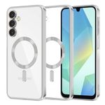Laptop, Telefoane si Tablete - Telefoane mobile si accesorii - Accesorii Telefoane - Huse telefoane - Husa MagSafe pentru Samsung Galaxy A16 5G A166 / A16 4G A165, Techsuit, Luxury Crystal, Argintie - Infinity.ro