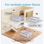 Casa si Gradina - Mobilier - Mobilier copii - Tarcuri copii - Tarc De Joaca Pentru Copii, 120x120 Cm, 60 Bile Colorate, 2 Inele De Sustinere, Plasa de Protectie, Usa cu Fermoar - Infinity.ro