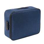 Fashion, accesorii si bijuterii - Barbati - Accesorii barbati - Genti si rucsacuri barbati - Cutie portabila documente, rezistenta la foc si apa, organizator cu inchidere, 37x27x10cm, negru - Infinity.ro