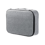Fashion, accesorii si bijuterii - Barbati - Accesorii barbati - Genti si rucsacuri barbati - Geanta organizator documente multifunctionala, capacitate mare, gri, 36x27x10cm - Infinity.ro
