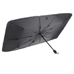 Auto si Moto - Piese auto si accesorii - Interior auto - Accesorii interior - Parasolar auto tip umbrela, negru, 130X75cm - Infinity.ro