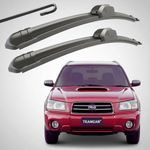 Auto si Moto - Intretinere auto - Stergatoare - Set 2 Stergatoare Parbriz Flat Dedicate Subaru Forester SG (2002-2007), Prindere Hook (Carlig) - Infinity.ro