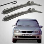 Auto si Moto - Intretinere auto - Stergatoare - Set 2 Stergatoare Parbriz Flat Dedicate Opel Vectra B (1995-2002), Prindere Hook (Carlig) - Infinity.ro