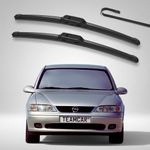 Auto si Moto - Intretinere auto - Stergatoare - Set 2 Stergatoare Parbriz Hibrid Dedicate Opel Vectra B (1995-2002), Prindere Hook (Carlig) - Infinity.ro