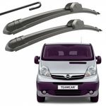 Auto si Moto - Intretinere auto - Stergatoare - Set 2 Stergatoare Parbriz Flat Dedicate Nissan Primastar (2001-2014), Prindere Hook (Carlig) - Infinity.ro
